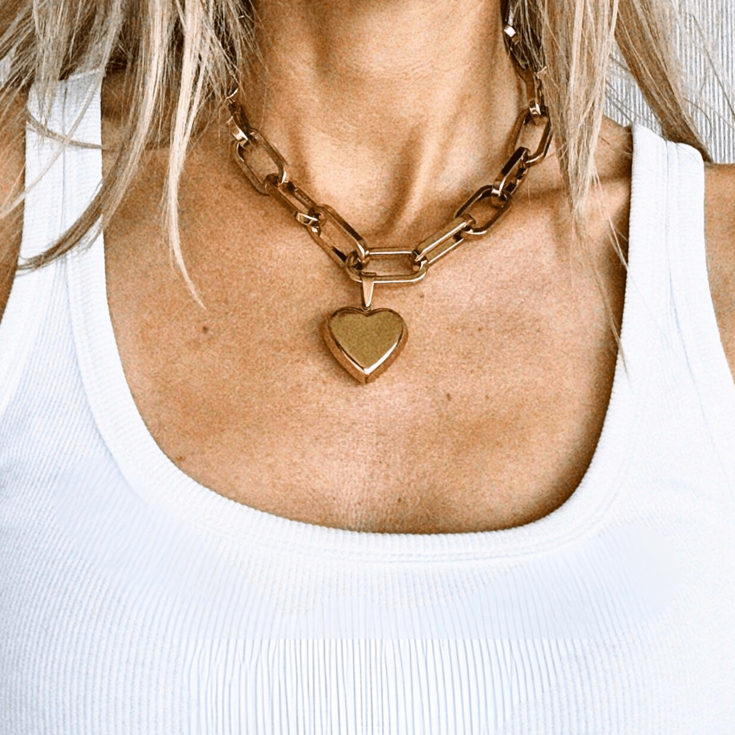 Hart charm ketting - Ketting - BANDIT JEWEL JUNKIE