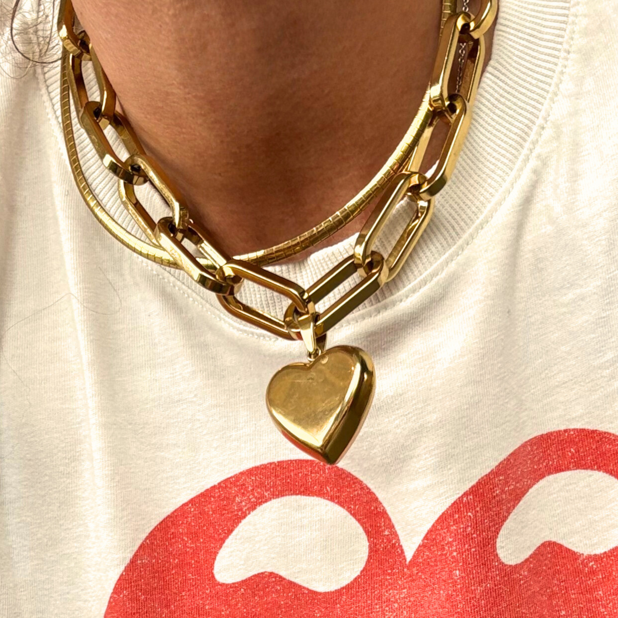 Small Snake ketting Zilver