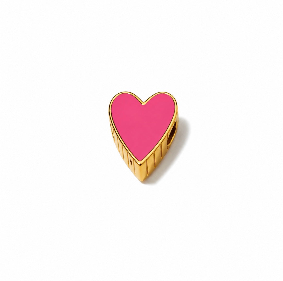 Identity Heart Charm bubble pink