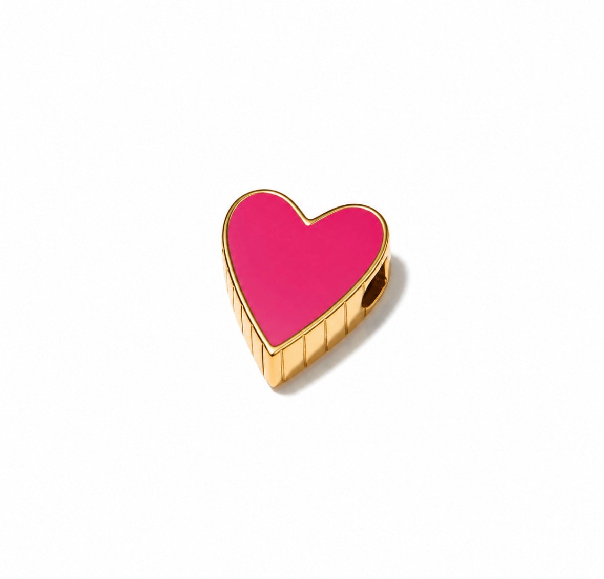 Identity Heart Charm bubble pink
